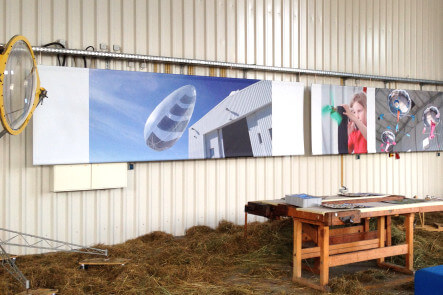 Umwelt-Exploratorium aeronauten Hangar Banner