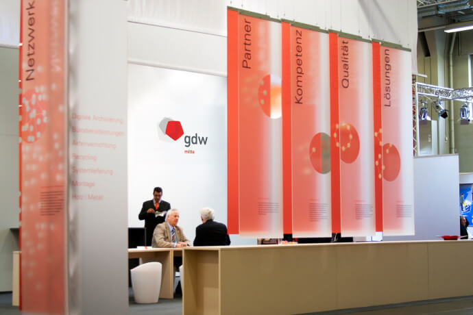 gdw Messestand Gesamtansicht