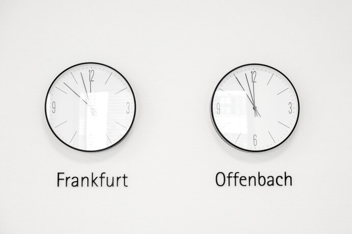 hoffmanns höfe Empfang Uhren Frankfurt Offenbach