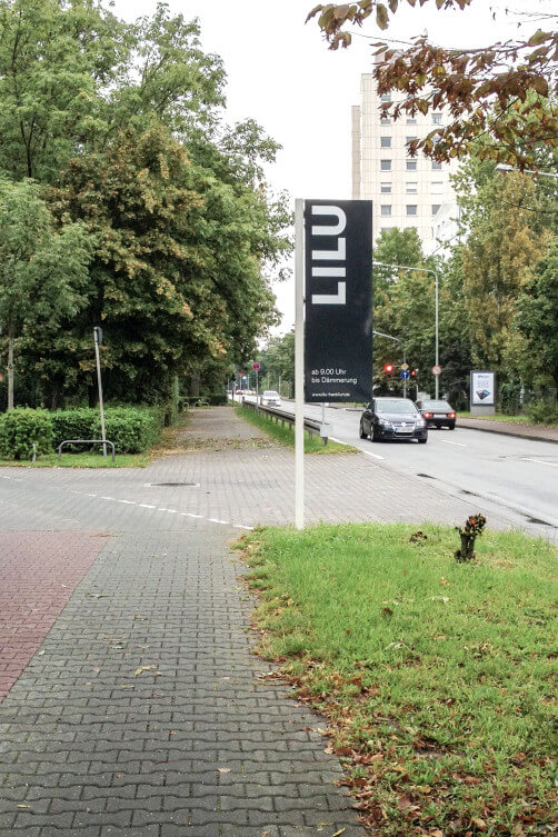 LILU Orientierung Straßenschild