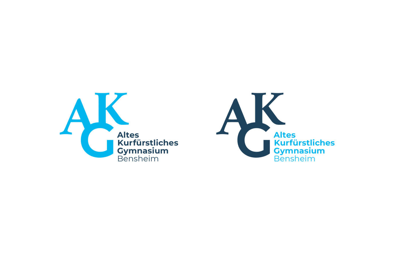 AKG Corporate Design Logo farbig