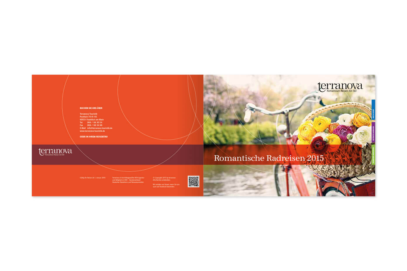 terranova Reisekatalog Romantische Radreisen Titel